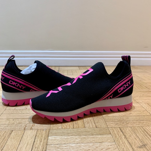 DKNY Wedge Sneakers- New in Box - Picture 3 of 7